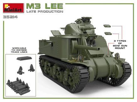 1/35 Mini Art - M3 Lee Late Production Tank - 35214
