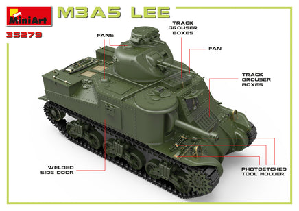 1/35 Mini Art - M3A5 Lee Tank - 35279
