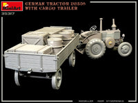 1/35 Mini Art - German Tractor D8506 with Cargo Trailer - 35317