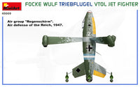 1/35 Mini Art - Focke Wulf Triebflugel VTOL Jet Fighter - 40009