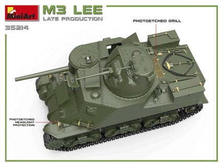 1/35 Mini Art - M3 Lee Late Production Tank - 35214