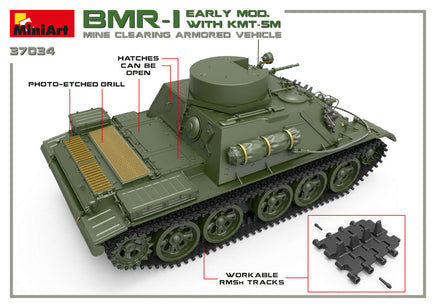 1/35 Mini Art BMR-1 Early Mod with KMT-5M - 37034