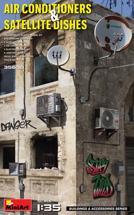 1/35 Mini Art - Air Conditioners & Satellite Dishes - 35638