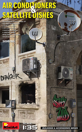 1/35 Mini Art - Air Conditioners & Satellite Dishes - 35638