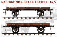 1/35 Mini Art - Railway Non-Brake Flatbed 16.5T - 39004