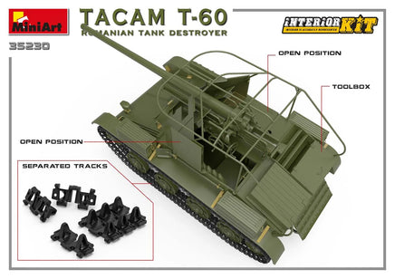 1/35 Mini Art - Tacam T-60 Romanian Tank Destroyer - 35230 - MPM Hobbies