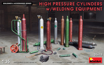 1/35 Mini Art - High Pressure Cylinders w/Welding Equipment - 35618