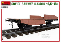 1/35 Mini Art - Soviet Railway Flatbed 16.5-18T - 35303