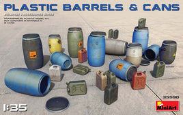 1/35 Mini Art - Plastic Barrels & Cans - 35590
