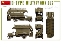1/35 Mini Art B-Type Military Omnibus - 39001