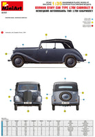 1/35 Mini Art - German Car Type 170V Cabriolet B. - 35107 - MPM Hobbies