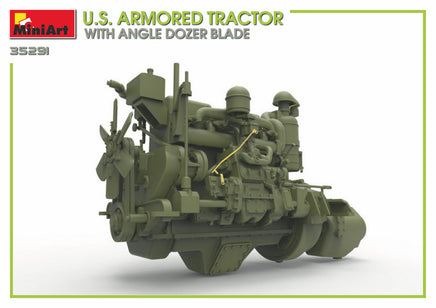 1/35 Mini Art - U.S. Armored Tractor with Angle Dozer Blade - 35291
