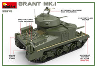 1/35 Mini Art - Grant Mk.I Tank - 35276