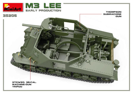 1/35 Mini Art - M3 Lee Early Production - 35206 - MPM Hobbies