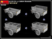 1/35 Mini Art - G-518 US 1T Cargo Trailer “Ben Hur” - 35436