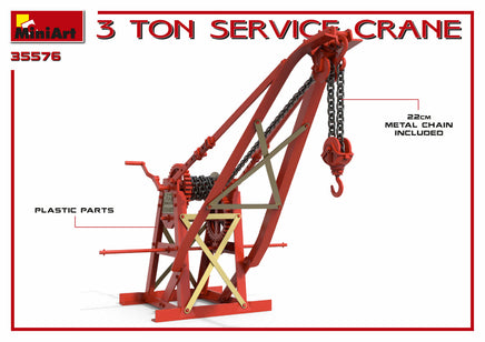 1/35 Mini Art - 3 Ton Service Crane - 35576