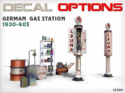 1/35 Mini Art - German Gas Station 1930-40's - 35598