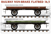 1/35 Mini Art - Railway Non-Brake Flatbed 16.5T - 39004