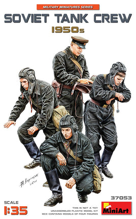 1/35 Mini Art - Soviet Tank Crew 1950's - 37053