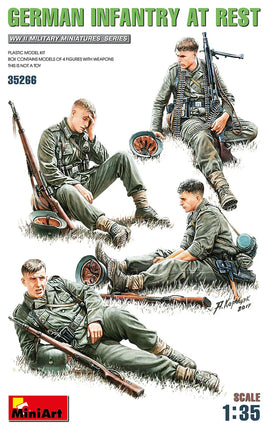 1/35 Mini Art - German Infantry At Rest - 35266 - MPM Hobbies