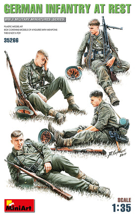 1/35 Mini Art - German Infantry At Rest - 35266