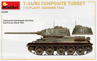 1/35 Mini Art - T-34/85 Composite Turret 112 Plant Summer 1944 - 35306