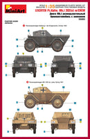 1/35 Mini Art - Leichter Pz.kpfw. 202(E) w/Crew Dingo Mk.I - 35082 - MPM Hobbies