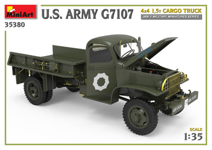 1/35 Mini Art - U.S. Army G7107 4x4 1.5T Cargo Truck - 35380