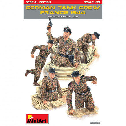 1/35 Mini Art - German Tank Crew (France 1944) - 35252