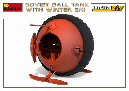 1/35 Mini Art - Soviet Ball Tank w/ Winter Ski - 40008