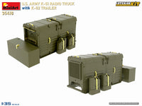 1/35 Mini Art - US Army K-51 Radio Truck With K-52 Trailer - 35418