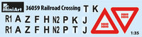 1/35 Mini Art - Railroad Crossing - 36059