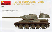 1/35 Mini Art - T-34/85 Composite Turret 112 Plant Summer 1944 - 35306