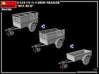 1/35 Mini Art - G-518 US 1T Cargo Trailer “Ben Hur” - 35436