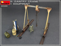 1/35 Mini Art - 5 Ton Gantry Crane & Equipment - 35589