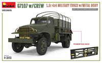 1/35 Mini Art - G7107 w/Crew 1.5T 4x4 Cargo Truck w/Metal Body - 35383