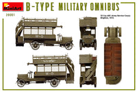 1/35 Mini Art B-Type Military Omnibus - 39001