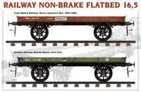 1/35 Mini Art - Railway Non-Brake Flatbed 16.5T - 39004