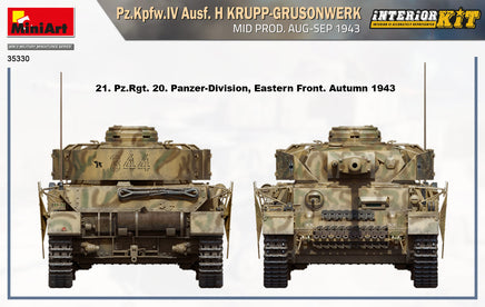 1/35 Mini Art - Pz.Kpfw.IV Ausf. H Krupp-Grusonwerk - 35330