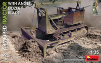 1/35 Mini Art - U.S. Armored Tractor with Angle Dozer Blade - 35291