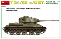 1/35 Mini Art - T-34/85 w/D-5T Plant 112 Spring 1944 - 35290