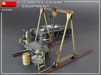 1/35 Mini Art - 5 Ton Gantry Crane & Equipment - 35589