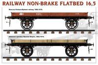 1/35 Mini Art - Railway Non-Brake Flatbed 16.5T - 39004
