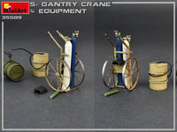 1/35 Mini Art - 5 Ton Gantry Crane & Equipment - 35589
