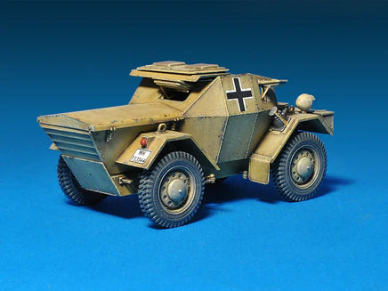 1/35 Mini Art - Leichter Pz.kpfw. 202(E) w/Crew Dingo Mk.I - 35082 - MPM Hobbies