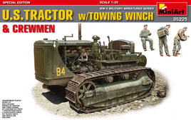 1/35 Mini Art - U.S. Tractor with Towing Winch & Crewmen - 35225 - MPM Hobbies