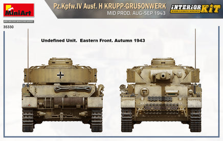 1/35 Mini Art - Pz.Kpfw.IV Ausf. H Krupp-Grusonwerk - 35330