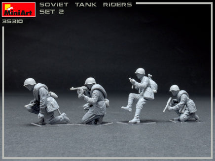1/35 Mini Art - Soviet Infantry Tank Riders Set 2 - 35310