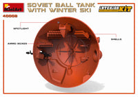 1/35 Mini Art - Soviet Ball Tank w/ Winter Ski - 40008