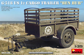 1/35 Mini Art - G-518 US 1T Cargo Trailer “Ben Hur” - 35436 - MPM Hobbies